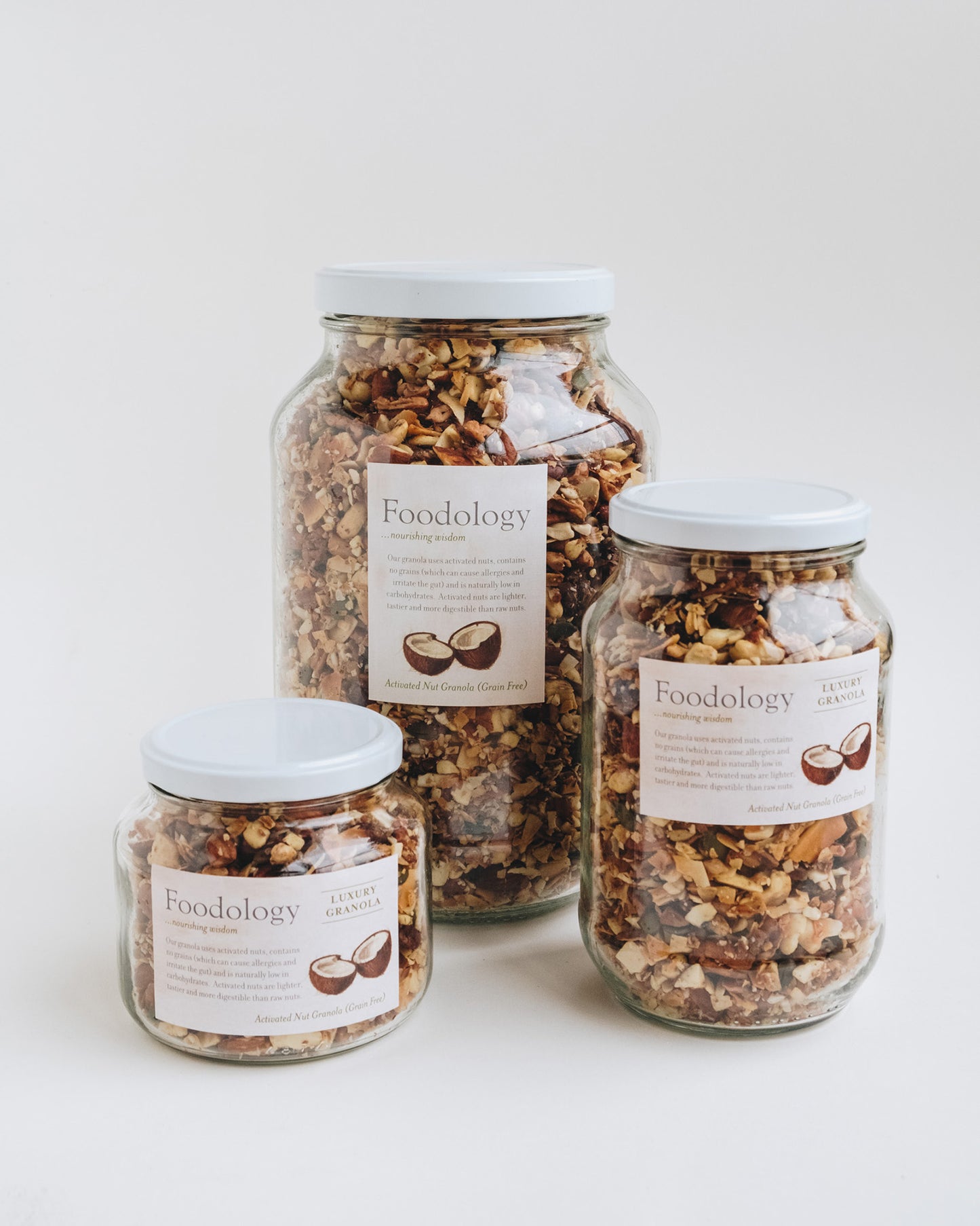 250g Gut Health Nut Granola Jar