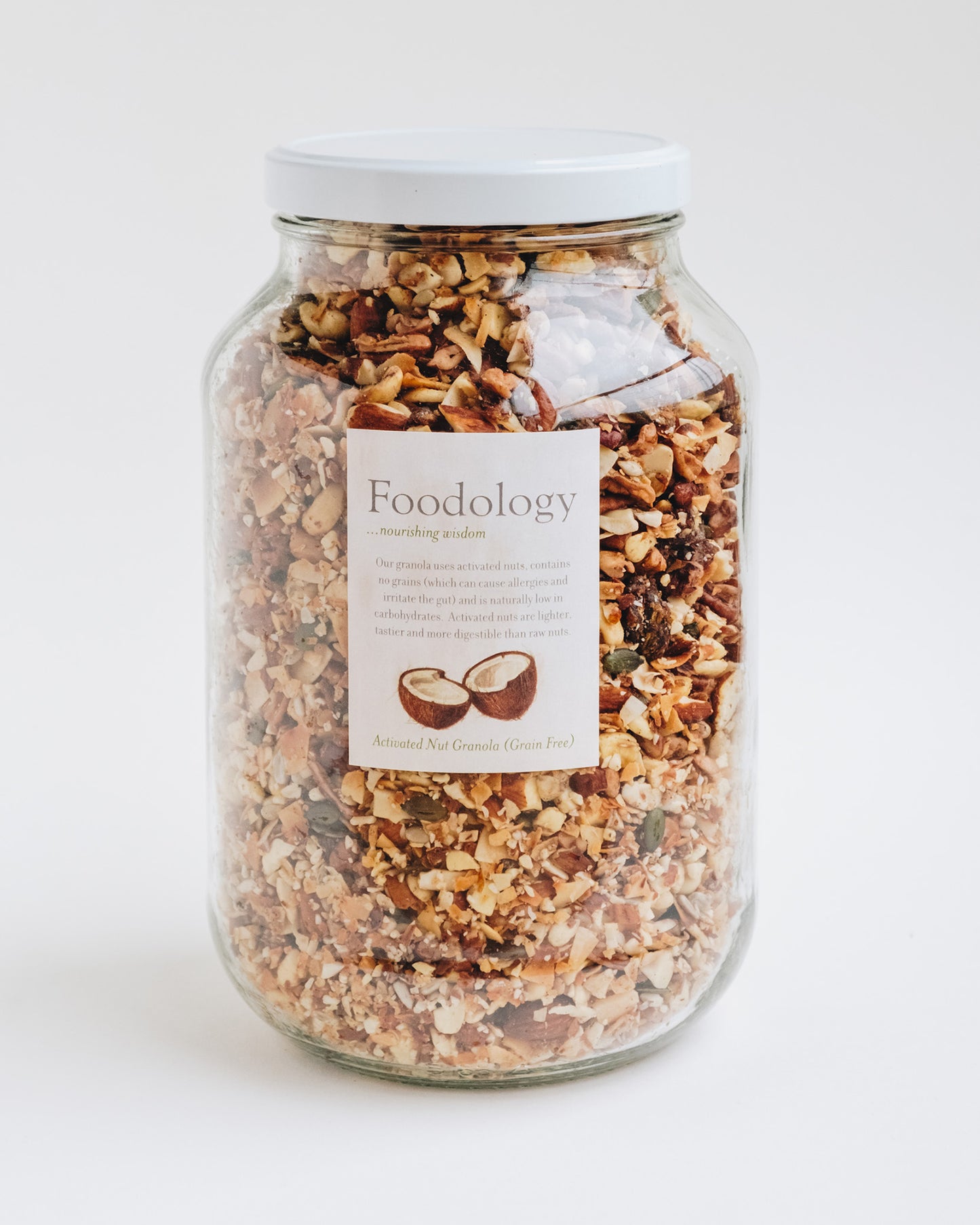 1.5kg Gut Health Nut Granola Jar