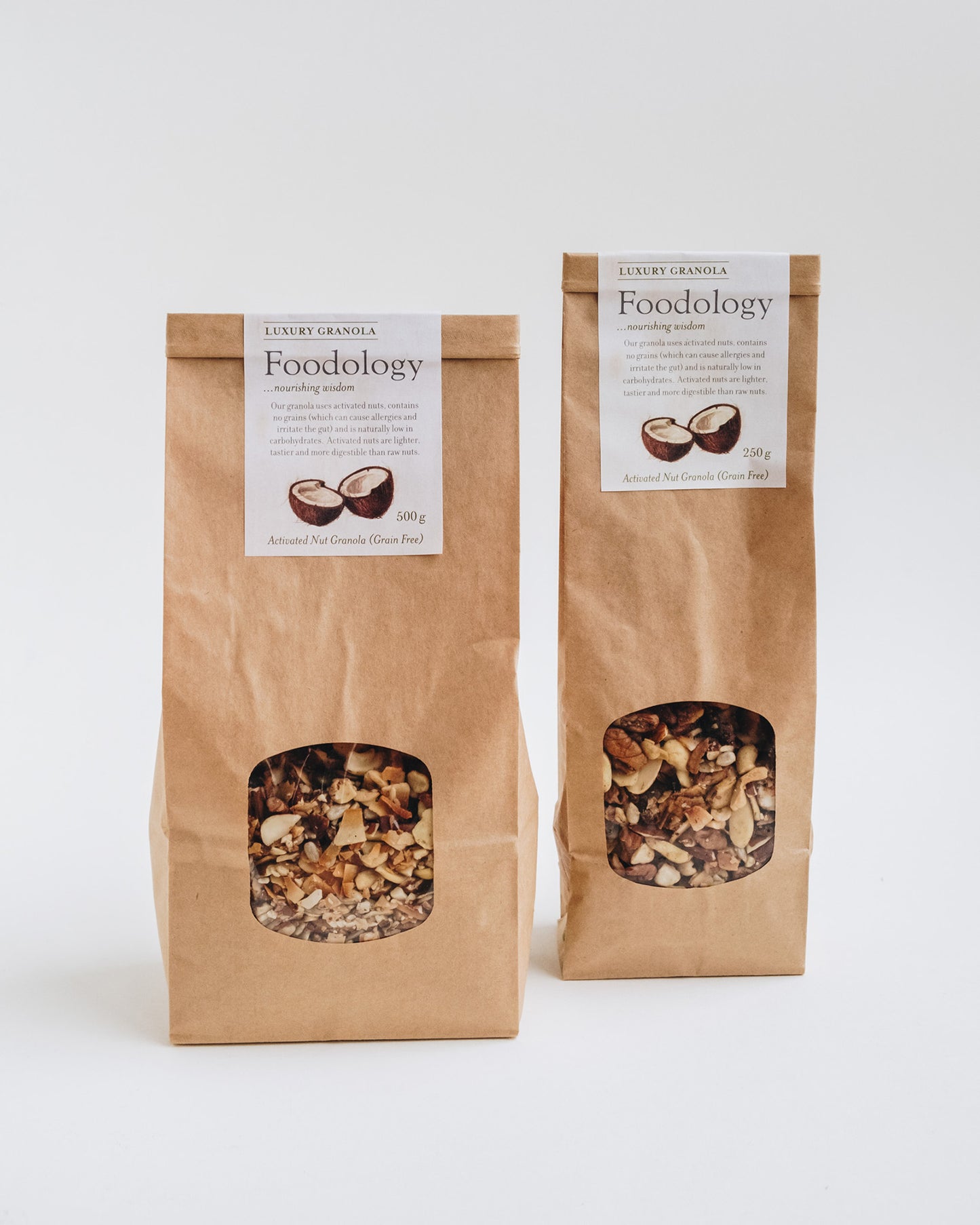 500g Gut Health Nut Granola Bag