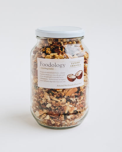500g Gut Health Nut Granola Jar